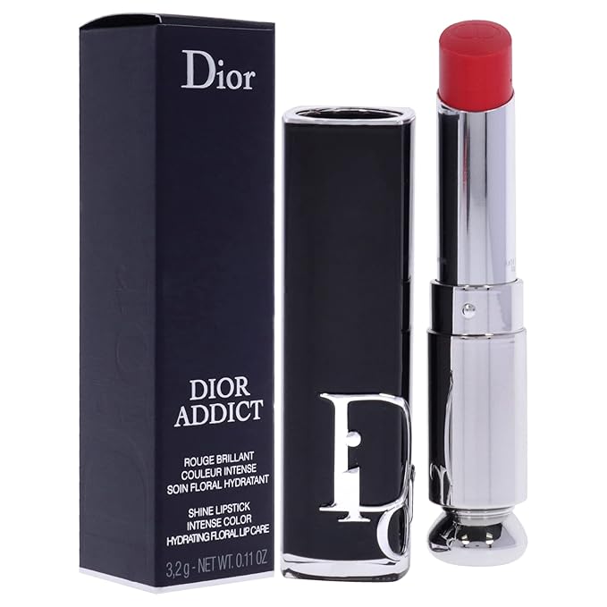 Dior Christian Addict Hydrating Shine Lipstick - 659 Coral Bayadere Lipstick (Refillable) Women 0.11 oz