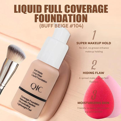All in One Makeup Kit, 12 Colors Eyeshadow