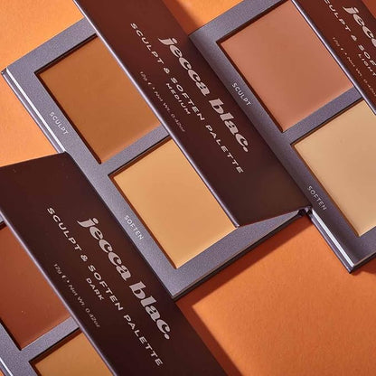 Jecca Blac Sculpt and Soften Contour Palette, Creamy 12g
