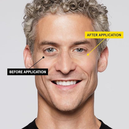 Lumin Instant Dark Circle Corrector for Men (Not A Concealer), Brightens Eyes, Reduce Dark Circles, Puffiness, Under Eye Men Makeup, Men's Eye Cream, Perfect for Light-Medium Skin Tones, 20mL