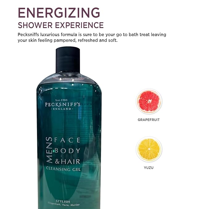 Pecksniff's Men's Luxurious Moisturizing Bath &