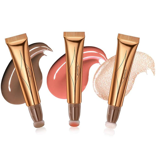 Liquid Contour Beauty Wand Set,Blush Liquid Contour Stick