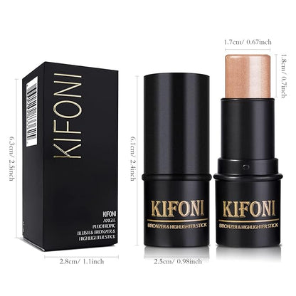 2 Pcs Cream Contour Stick Makeup Kit, Cream