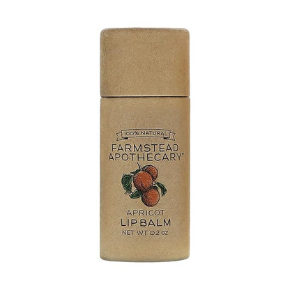 Farmstead Apothecary, Lip Balm Apricot, 0.25
