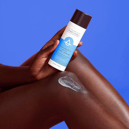 Frank Body Hyaluronic Acid Body Serum | Vegan & Cruelty-Free | Fast Absorbing Hydration & Barrier Protection | With Niacinamide 3%, Ceramides, and Hyaluronic Acid (4.73 fl oz/ 140mL)
