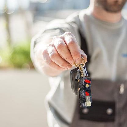 Lip Balm Holder Keychain for Women Wallet