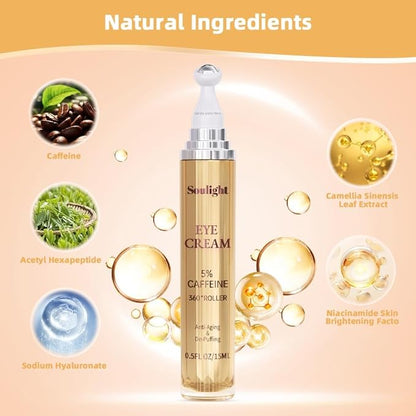 5% caffeine eye serum anti