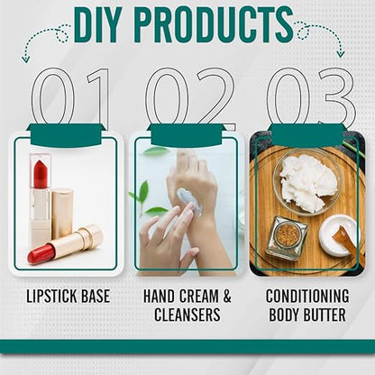 Cetyl Alcohol for Homemade Cosmetics, Lipsticks, oz