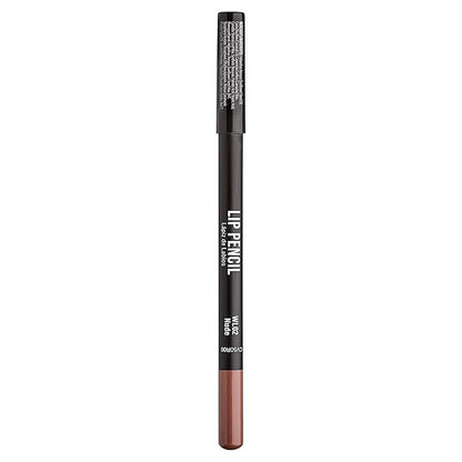 KISS New York Professional Slim Lip Pencil, Creamy Soft Lip Liner, Smooth Long-Lasting Rich Lip Color, Natural Lip Makeup, Water-Resistant Lip Crayon (Nude)