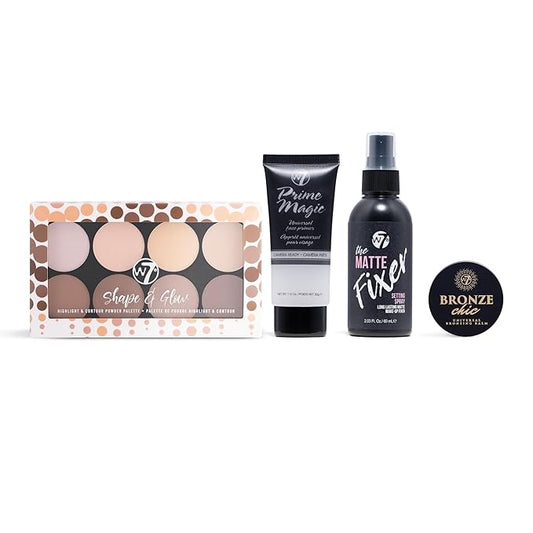 W7 Shape & Glow Makeup Set