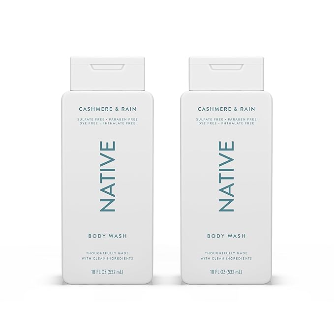 Native Body Wash Contains Naturally Derived 18 oz