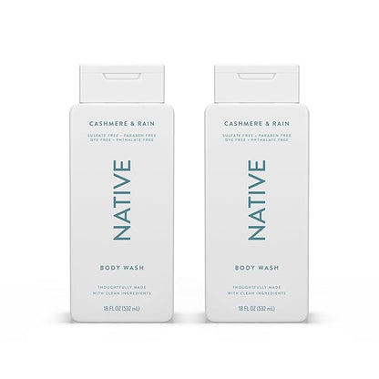 Native Body Wash Contains Naturally Derived 18 oz