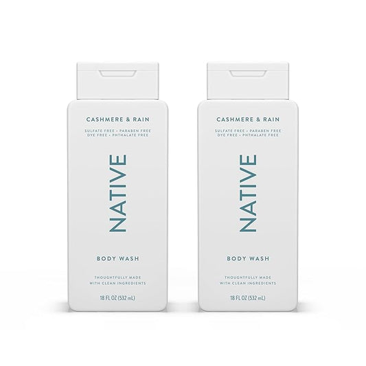 Native Body Wash Contains Naturally Derived 18 oz