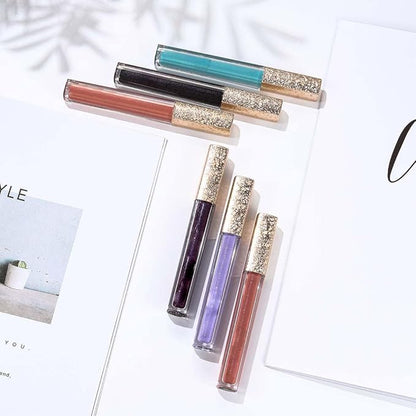 Kilshye Matte Lipstick Long Lasting Liquid Lipsticks Waterproof Cream Lip Gloss High Pigment Lipstick Non Stick Cup Lip Makeup for Women and Girls Pack of 1 (Purple 13)