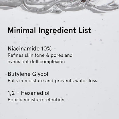 ONE THING Niacinamide 10% Toner 5.07 Fl Oz | Vitamin B3 Hydrating Revitalizing Soothing Facial Daily Essence Dull, Oily Skin | Discoloration, Redness, Acne Scars Relief, Uneven Tone | Korean Skin Care
