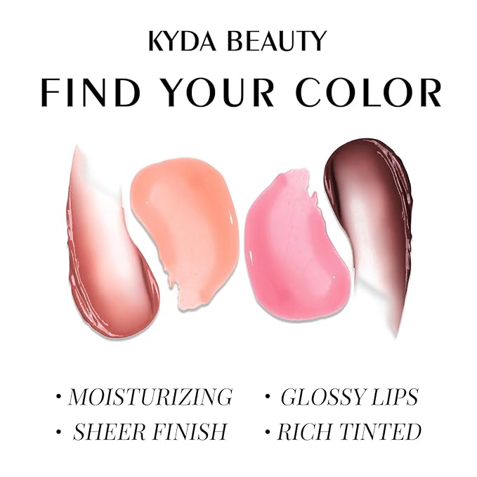 KYDA 2 Colors Tinted Lip Balm, Lips,