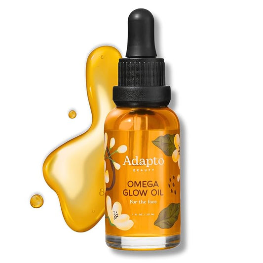 Omega Glow Face Oil – Dark Spot Corrector, Anti-Aging Oil with Omega Fatty Acids & Antioxidants, Enhances Skin Tone & Nourishes Skin Barrier for Radiant, Glowing Skin