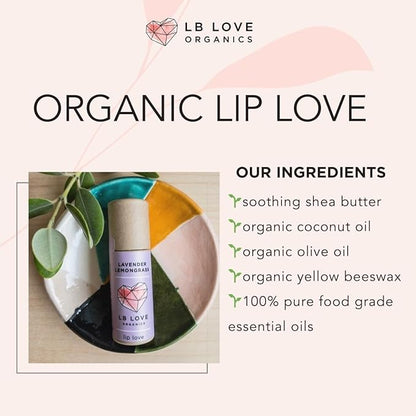 Plastic Free Lip Love | Jumbo Lemongrass)
