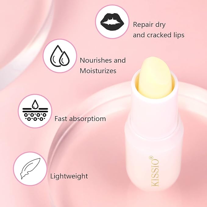 KISSIO Lip Balm,Long Lasting Nourishes and oz