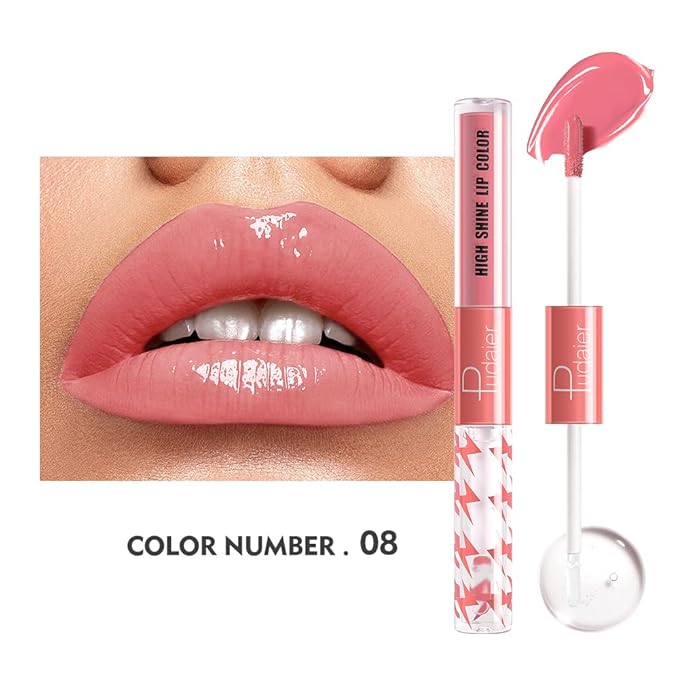 High Shine Lip Gloss with Clear Fixed Color High