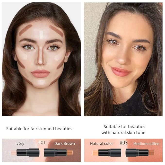 evpct 4 Colors Cream Contour Stick Makeup Kit