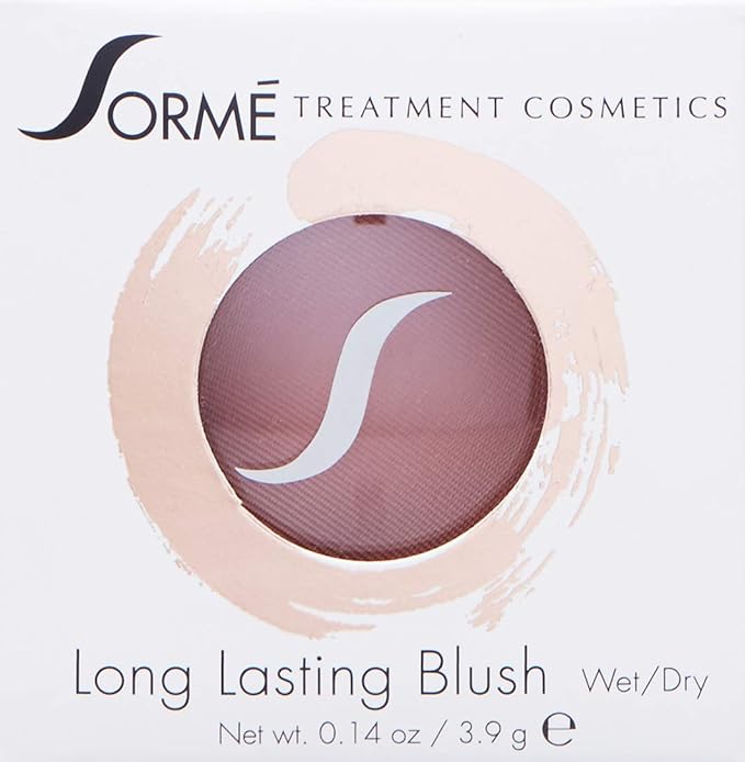 Sorme Cosmetics Long Lasting Blush, Wild Rose, 0.14