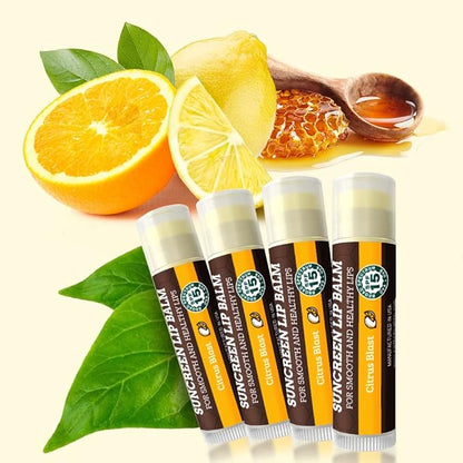 SPF Lip Balm 4-Pack by Earth's