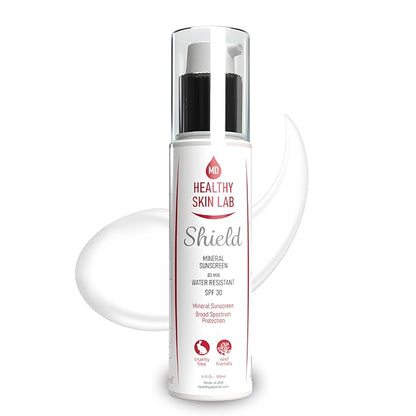 Shield, Anti-Aging Mineral Sunscreen & Moisturizer,