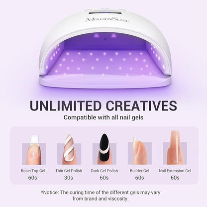 Melodysusie uv nail lamp, plus30t