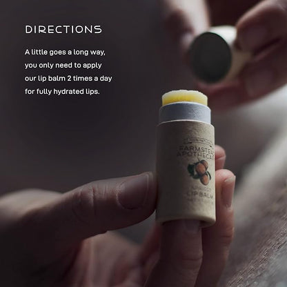 Farmstead Apothecary 100% Natural Lip Balm 0.2oz