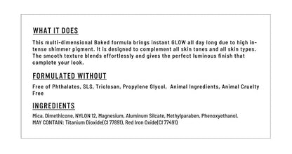 J.CAT BEAUTY You Glow Girl Baked Highlighter -