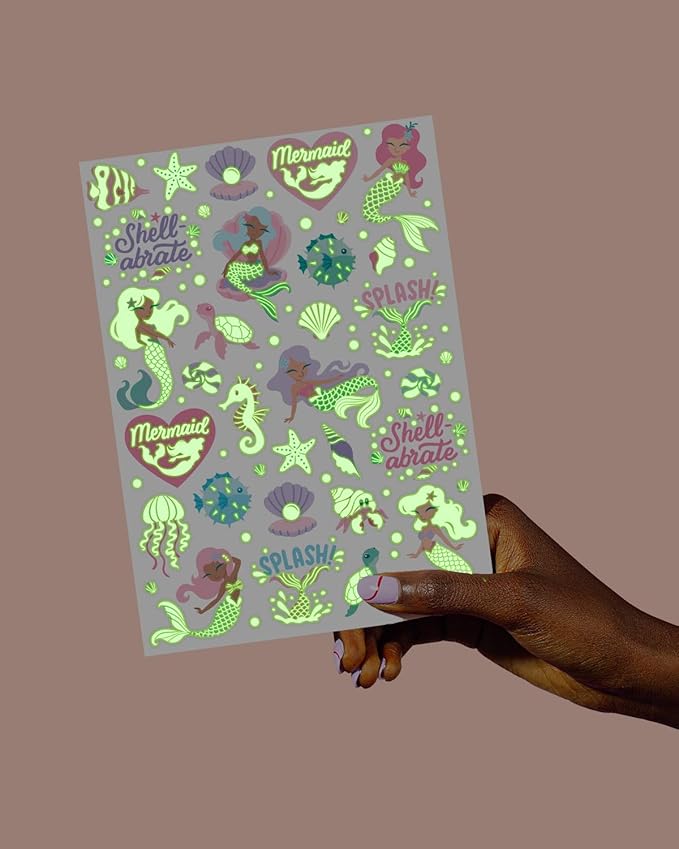 xo, Fetti Party Mermaid Glow in Dark + Crafts