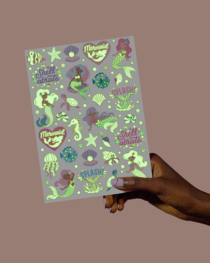 xo, Fetti Party Mermaid Glow in Dark + Crafts