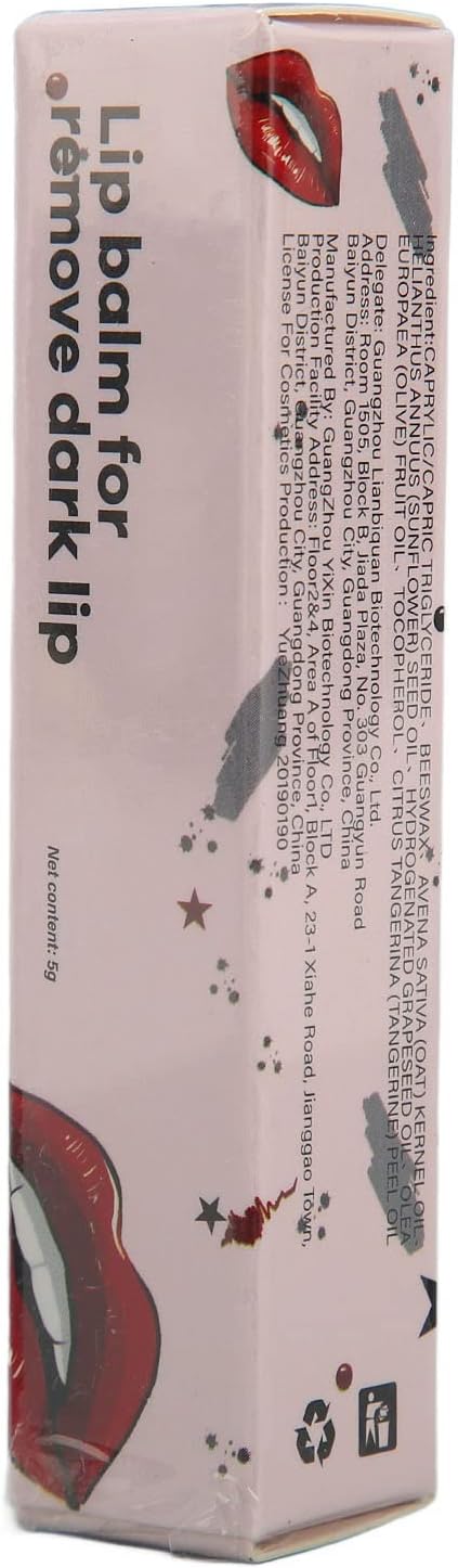 Lip Balm, Remove Dark Lip Portable
