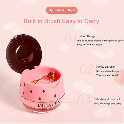 Nourishing Lip Balm Honey Pot, Moisturizing Lines