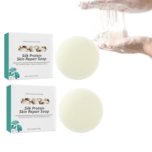 2PCs SkinFerm Collagen Milk Whitening Soap,