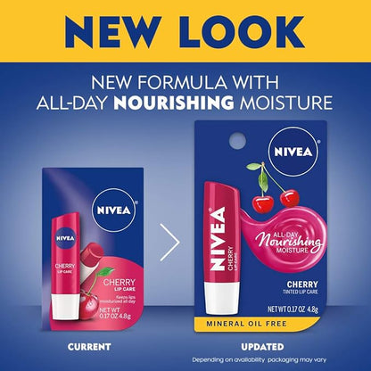 NIVEA Cherry Lip Care - Tinted