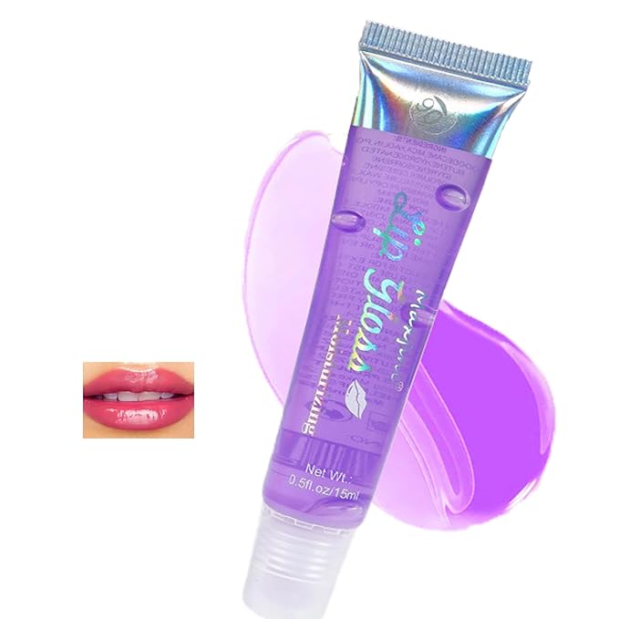 Shiny Fruit Glossy Lipgloss, Moisturizing Hydrating Plumping Liquid Lipgloss, 06 G