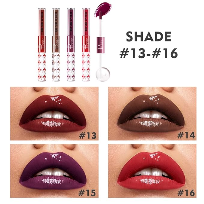 High Shine Lip Gloss with Clear Fixed Color High