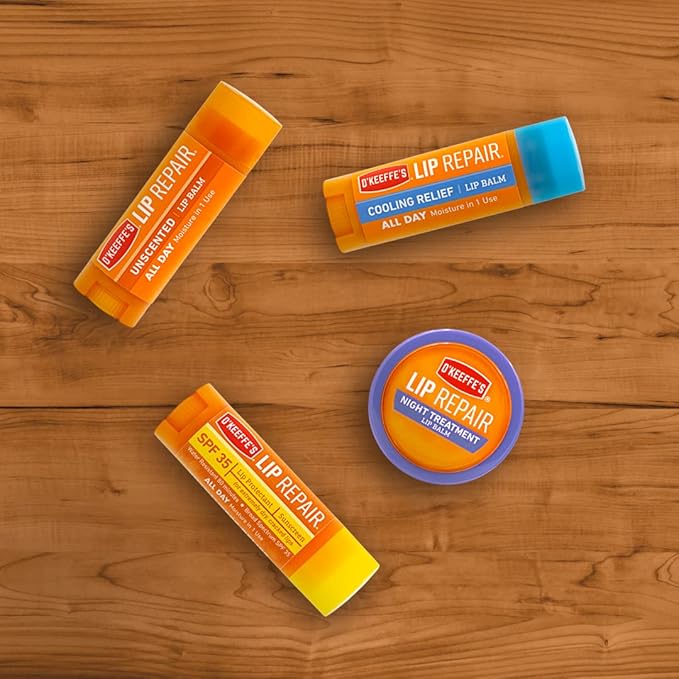 O'Keeffe's Unscented Lip Repair Lip Balm