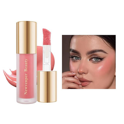 Face Blush with Brush Liquid Blush for Cheeks