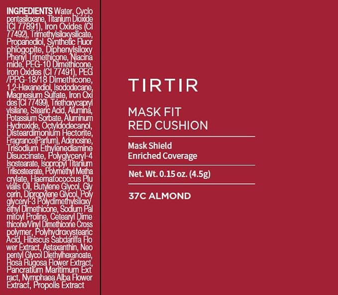 TIRTIR Mask Fit Red Cushion Foundation | Japan's of 1))
