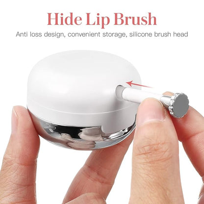 Beaupretty Travel Containers 8 Pieces Plastic Lips Balm