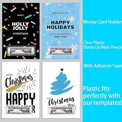 WESAPPINC Clear Chapstick Pouch Plastic Lip