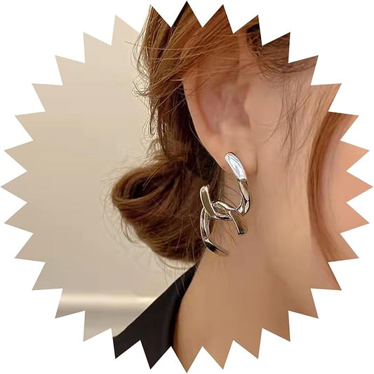 Punk Long Tassel Drop Dangle Earrings