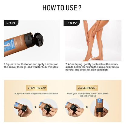 Leg Makeup Waterproof No Transfer, Leg Vein Cover 4oz