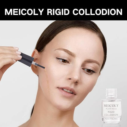 MEICOLY Rigid Collodion and Remover Kit,Scarring Liquid