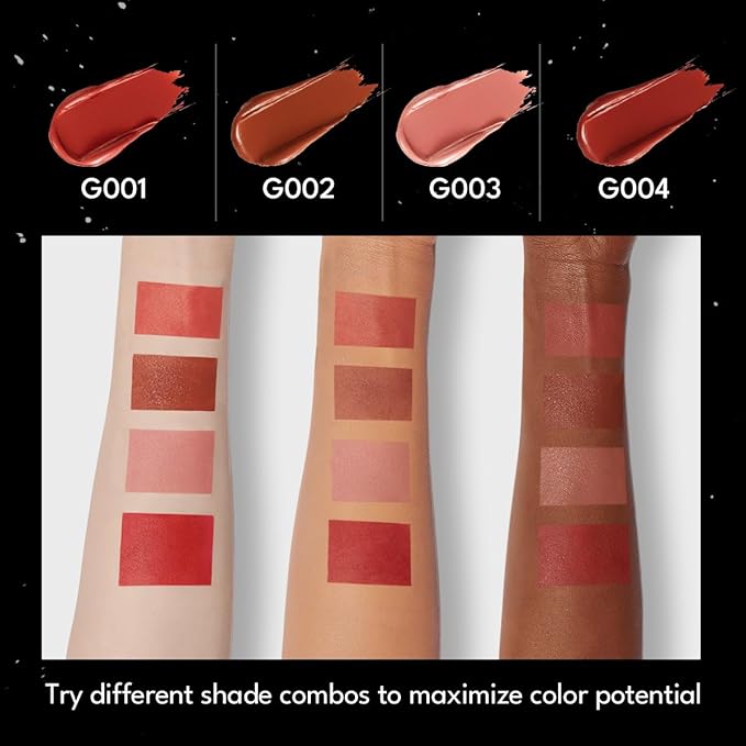 2PCS Marbled Matte Lip Stick Makeup Coverage,