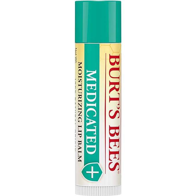 Burt's Bees Medicated Lip Balm, With