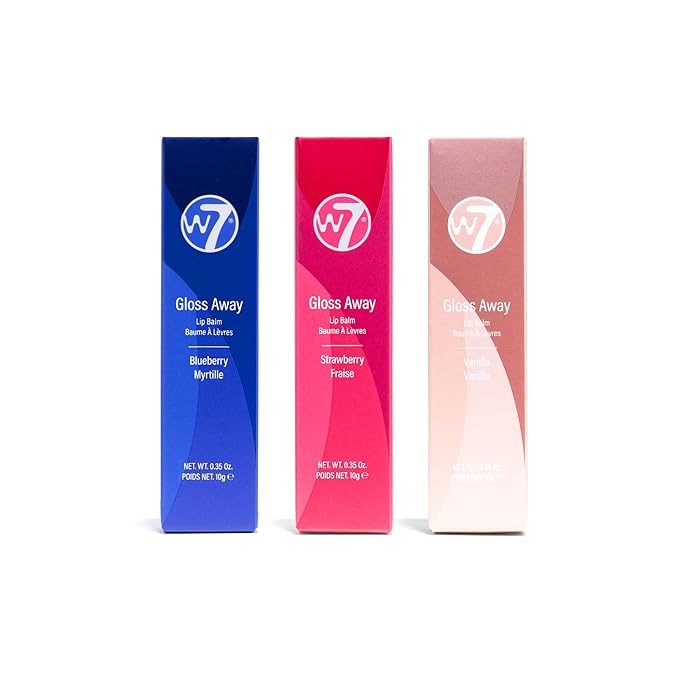 W7 Gloss Away Lip Balm Trio - 3